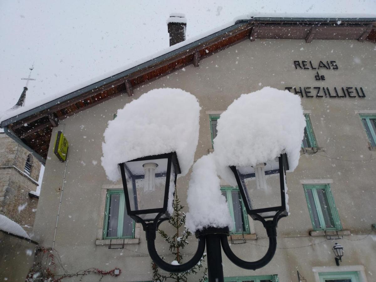 Hotel Logis Le Relais De Thezillieu Exteriér fotografie